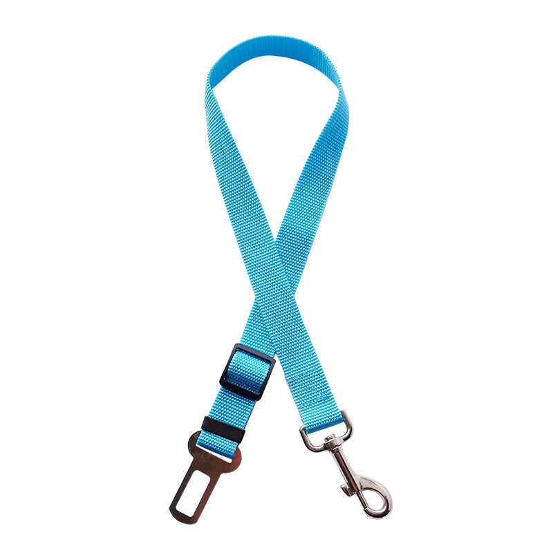 Adjustable Pet Cat Dog Car Seat Belt Pet Seat Vehicle Dog Harness Lead Clip Safety Lever Traction Dog Collars Dogs Accessoires Pets Products - Woofie Zone