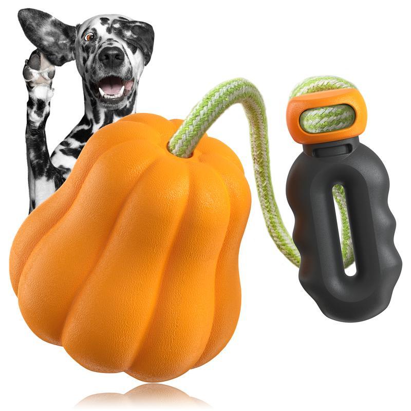 PROKEl Dog Rope Fetch Exercise ToyforMedium Large Aggressive Chewers BreedDogsChew Interactive Toys Training Tug Of WarBallsindoor And Outdoor Halloween Dogtoyorange Plain Indestructible Dogtoy Super - Woofie Zone