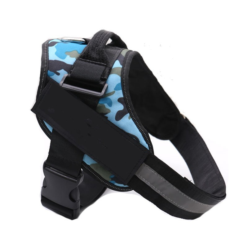 Personalized Dog Harness NO PULL Reflective Breathable Adjustable Pet Harness Vest For Small Large Dog Custom Patch Pet Supplies - Woofie Zone