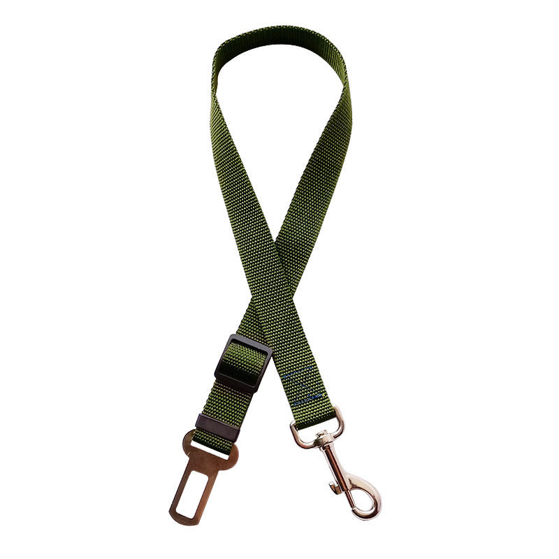 Adjustable Pet Cat Dog Car Seat Belt Pet Seat Vehicle Dog Harness Lead Clip Safety Lever Traction Dog Collars Dogs Accessoires Pets Products - Woofie Zone