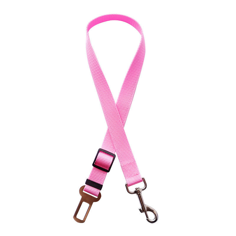 Adjustable Pet Cat Dog Car Seat Belt Pet Seat Vehicle Dog Harness Lead Clip Safety Lever Traction Dog Collars Dogs Accessoires Pets Products - Woofie Zone